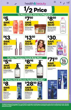 Preview of Weekly catalogue Woolworths WA 26/11  - valid from 26.11.2025 | Page: 39 | Products: Shampoo, Conditioner, Water, Electric toothbrush