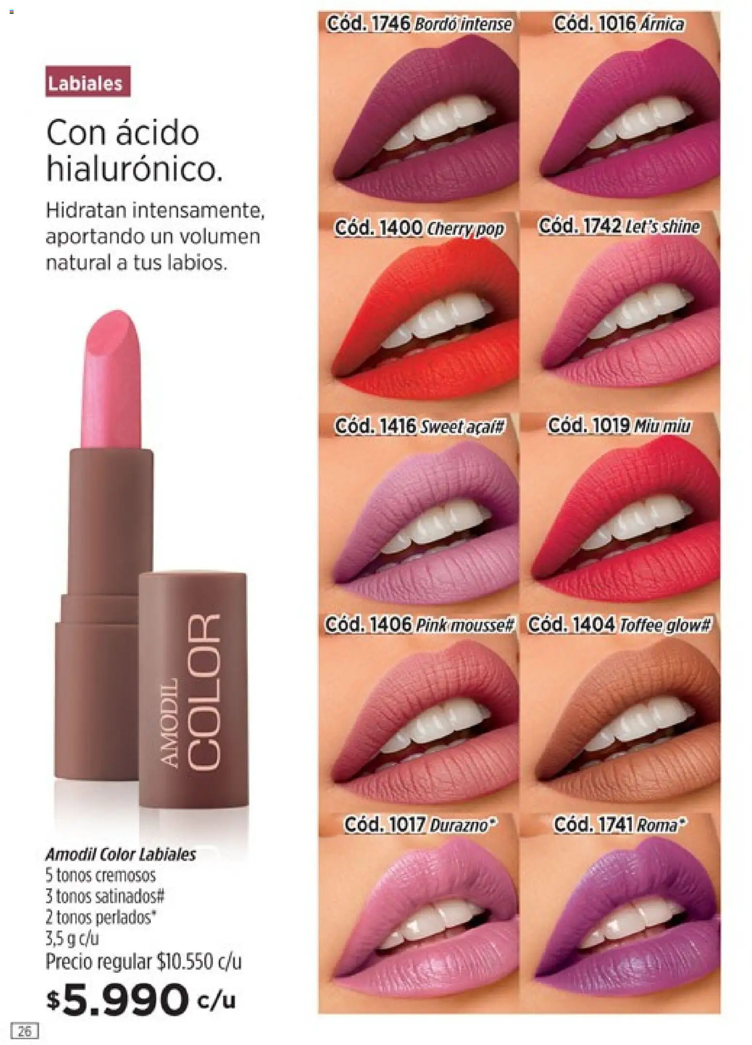 Catálogo Amodil Campaña 6 │ válido desde el 04.03.2026 | Página: 26 | Productos: Durazno