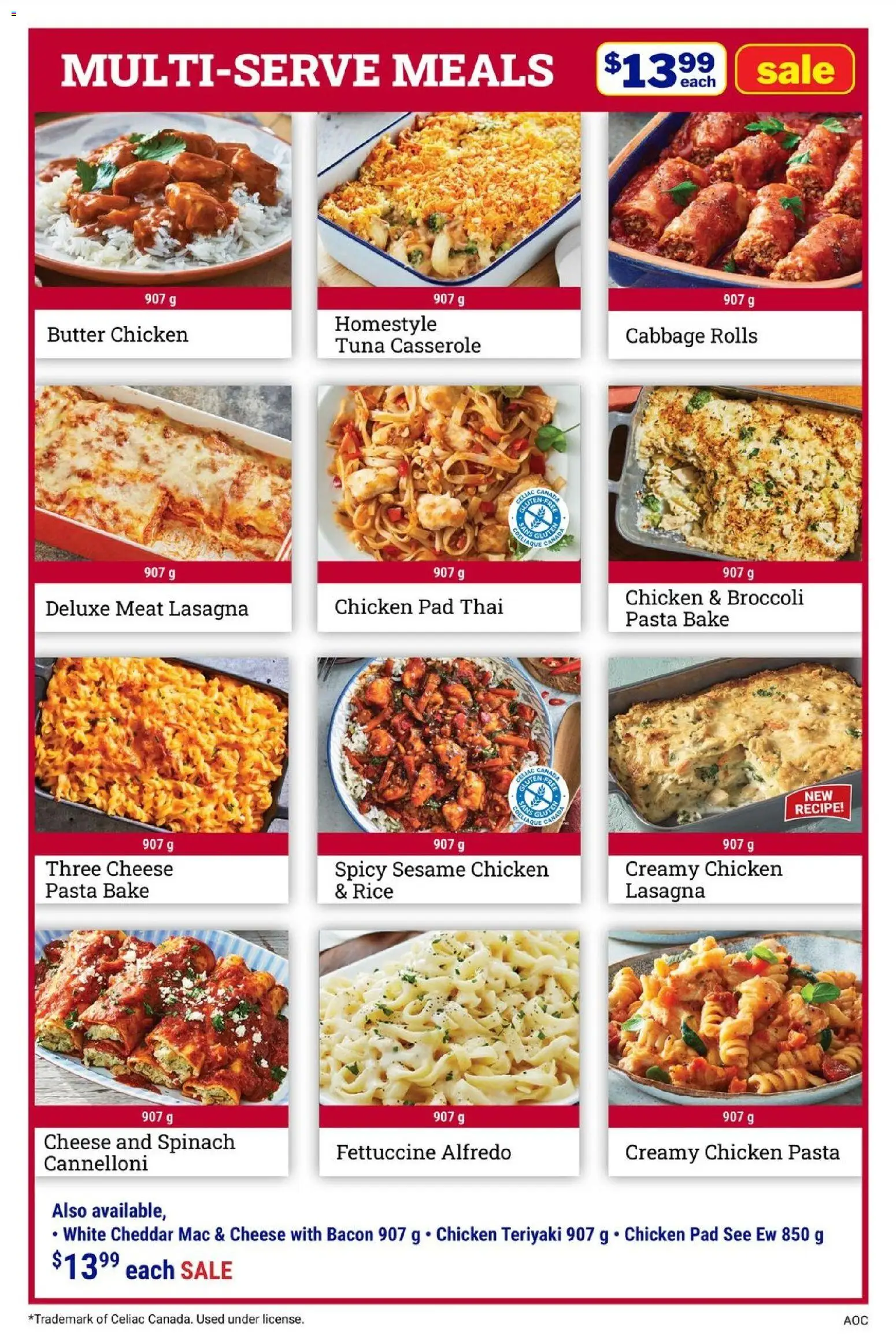 M&M Food Market flyer valid from 09.04.2026 | Page: 4 | Products: Pasta, Butter, Cheese, Chicken