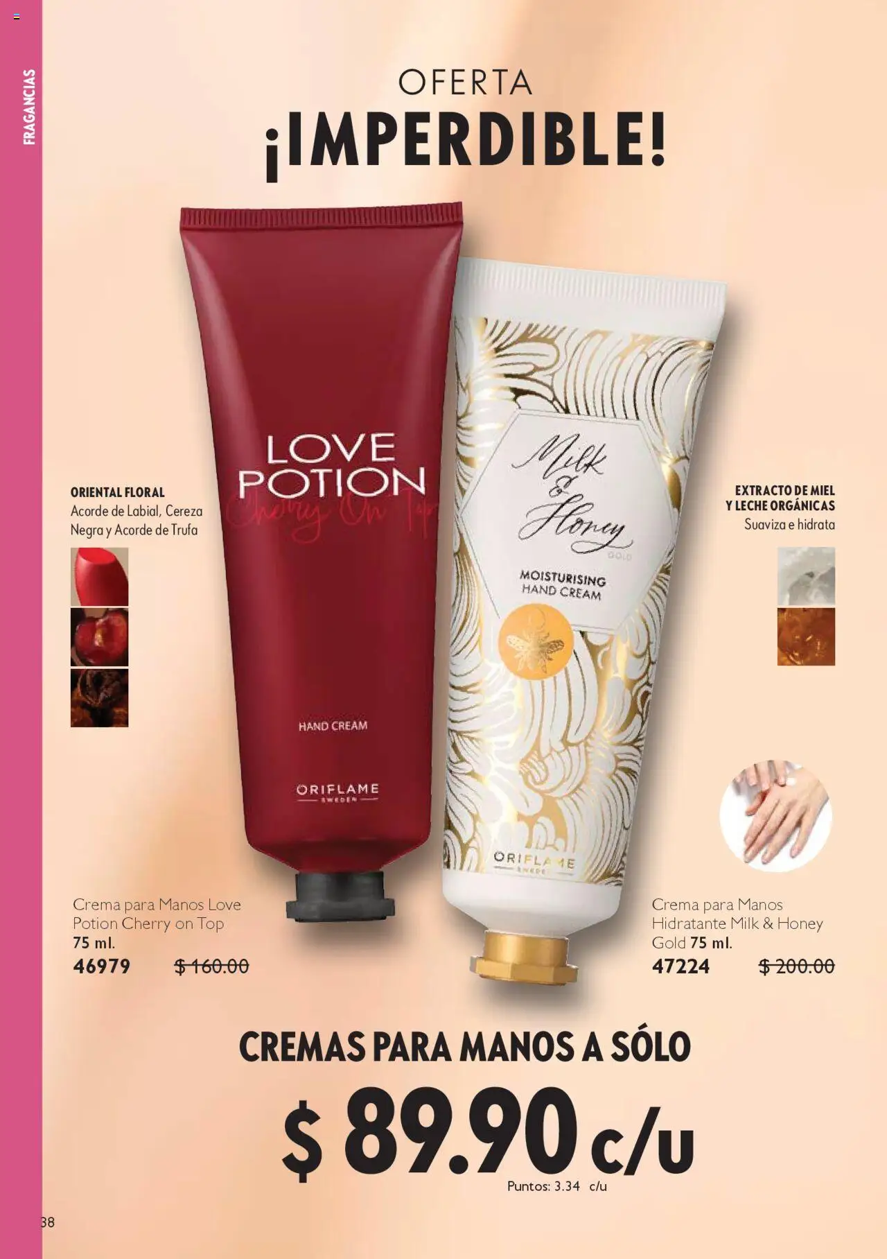 Nuevas ofertas de Oriflame válidas en toda la República Mexicana desde el 13.09.2025. ¡Encuentra las mejores ofertas en Oriflame - Campaña 13 2025! | Página: 38