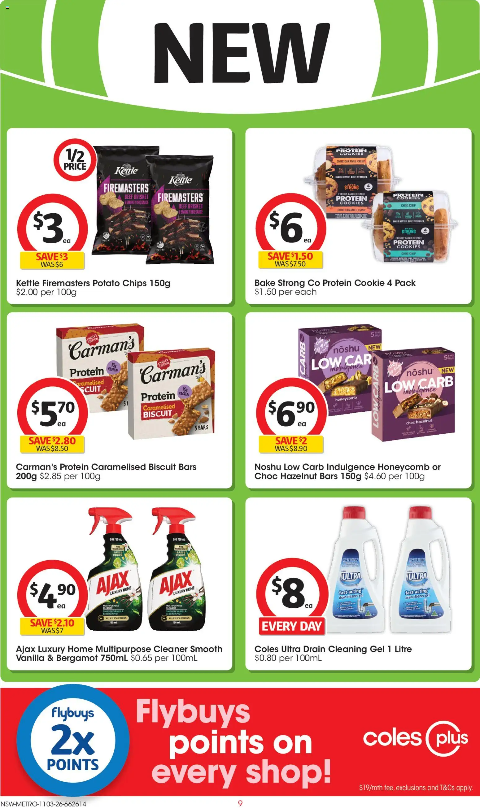 Coles catalogue - valid from 11.03.2026 | Page: 9 | Products: Fragrance, Cleaner, Beef, Bed