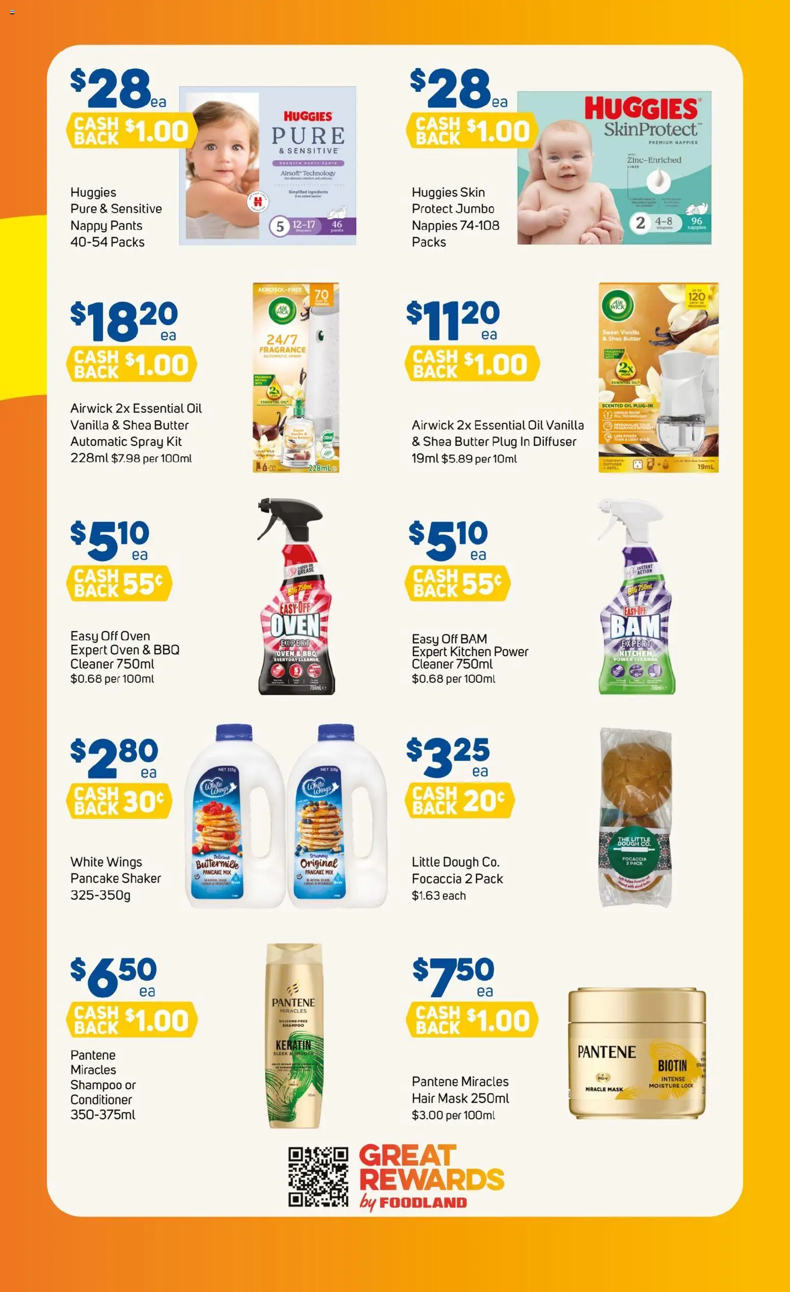 Foodland catalogue - valid from 03.12.2025 | Page: 39 | Products: Cleaner, Hair mask, Mask, Nappies