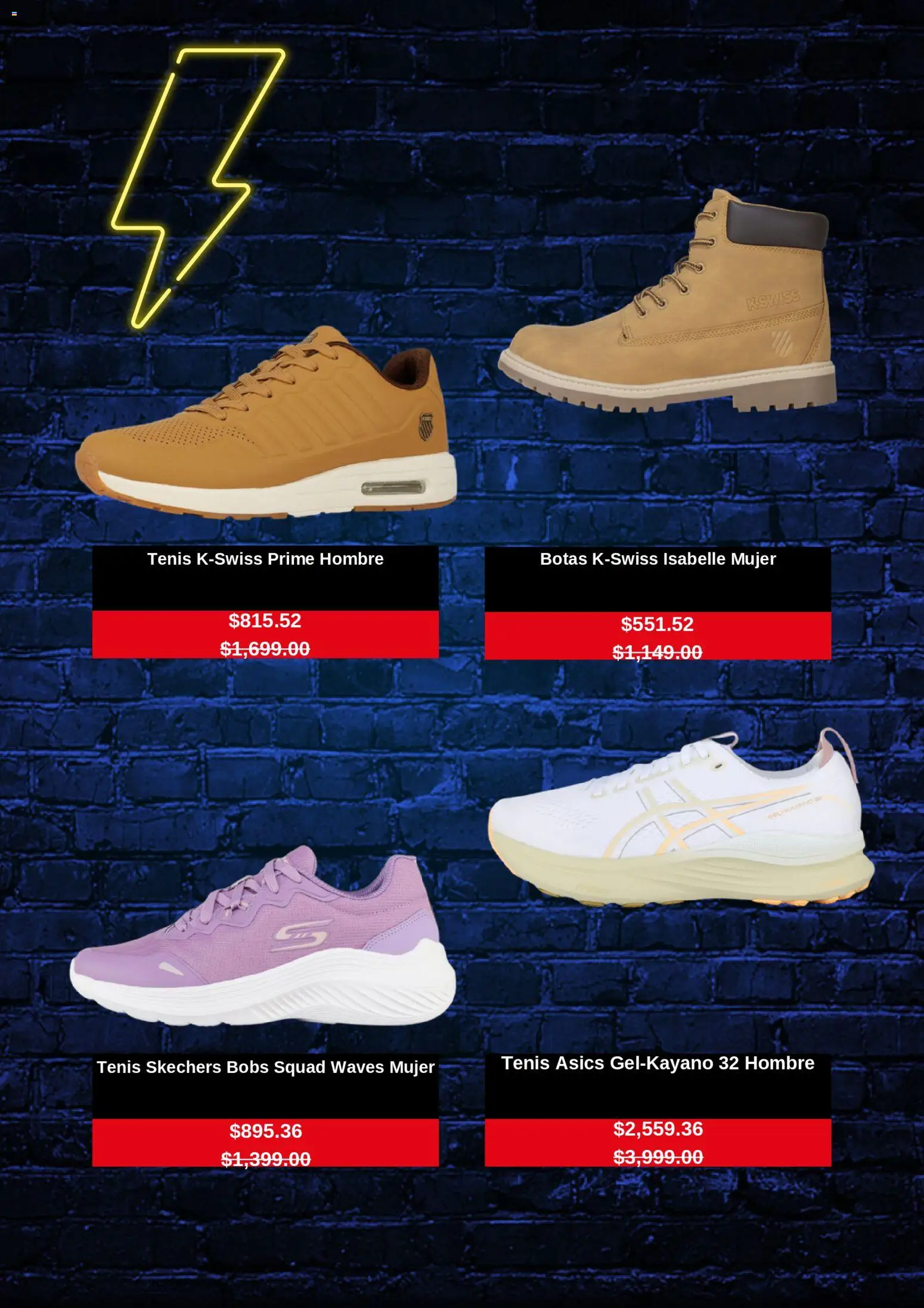 Nuevas ofertas de Dportenis válidas en toda la República Mexicana desde el 13.11.2025. ¡Encuentra las mejores ofertas en Dportenis Buen Fin! | Página: 2 | Productos: Tenis, Botas