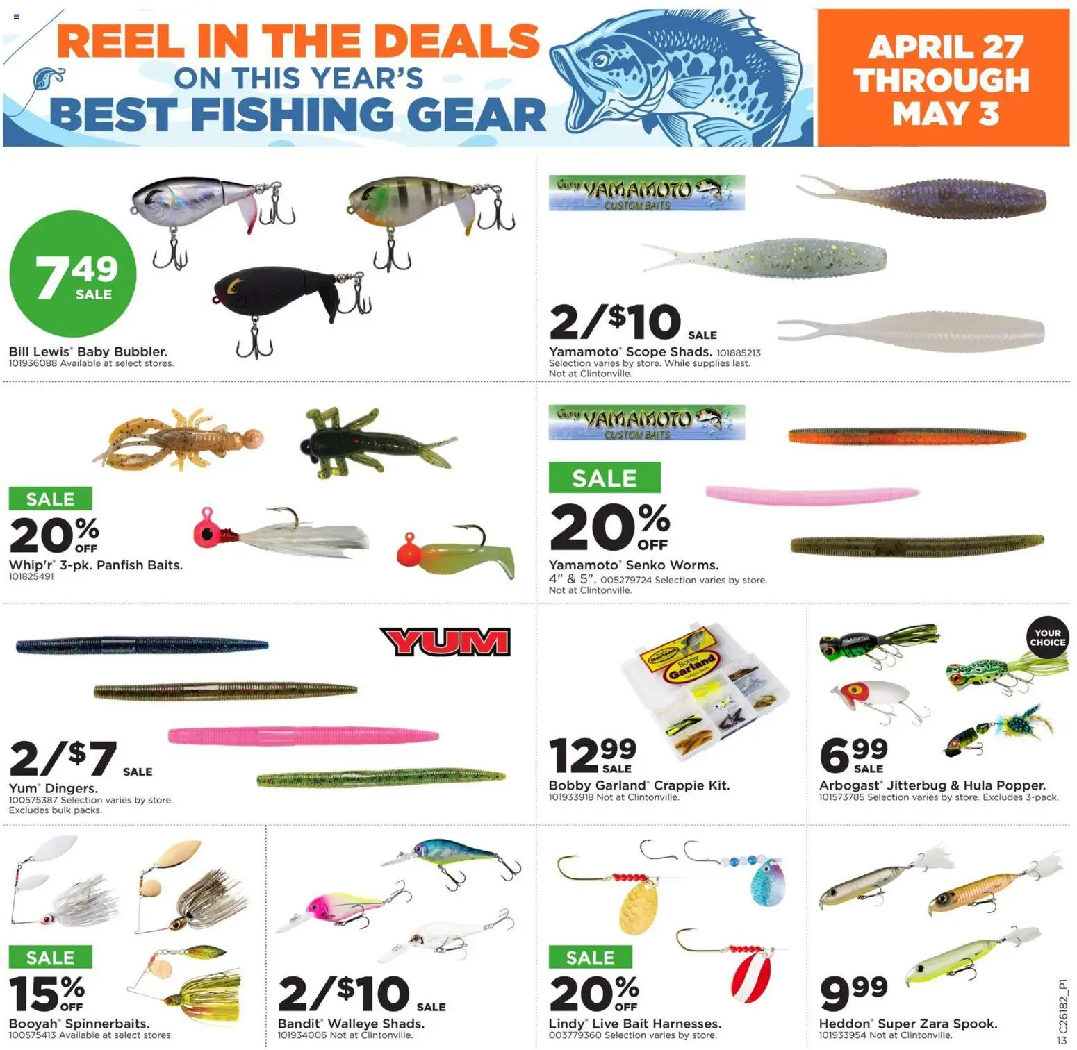 Mills Fleet Farm Fishing Gear - valid from 27.04.2026 | Page: 14 | Products: Bait