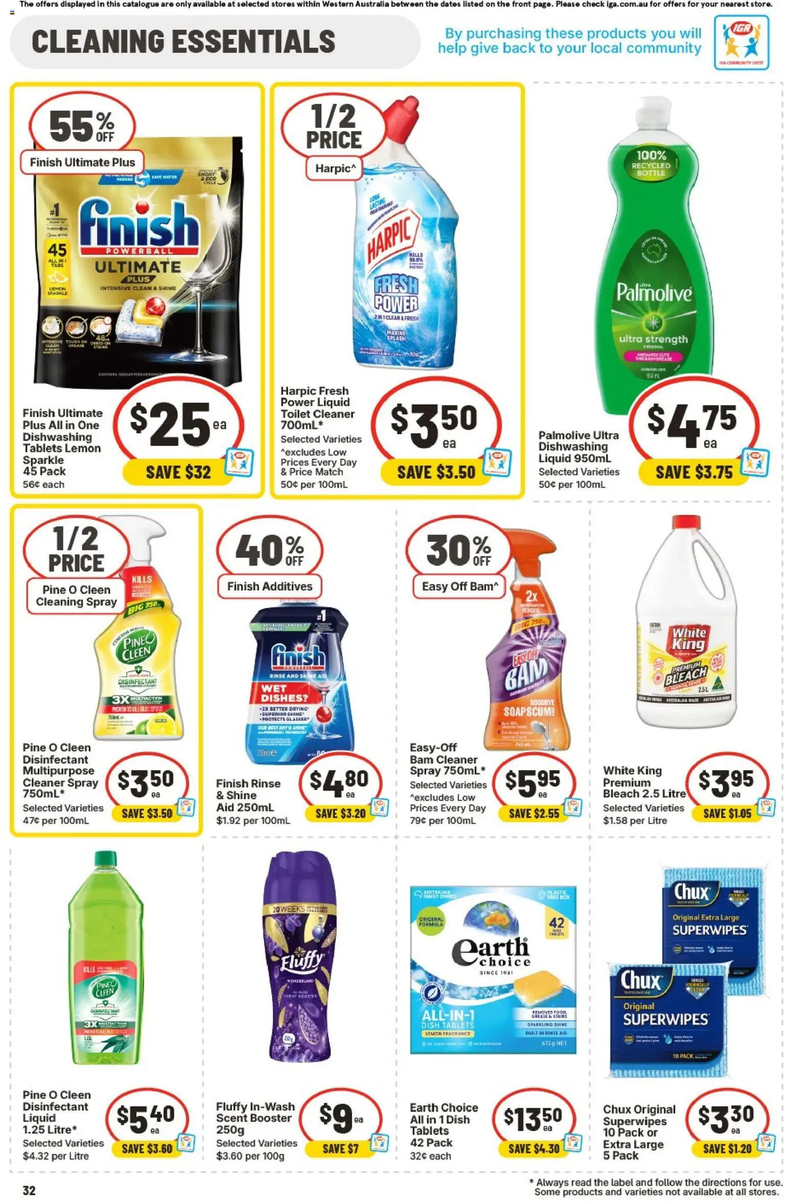 IGA catalogue - valid from 04.02.2026 | Page: 39 | Products: Toilet, Fragrance, Cleaner, Lemon