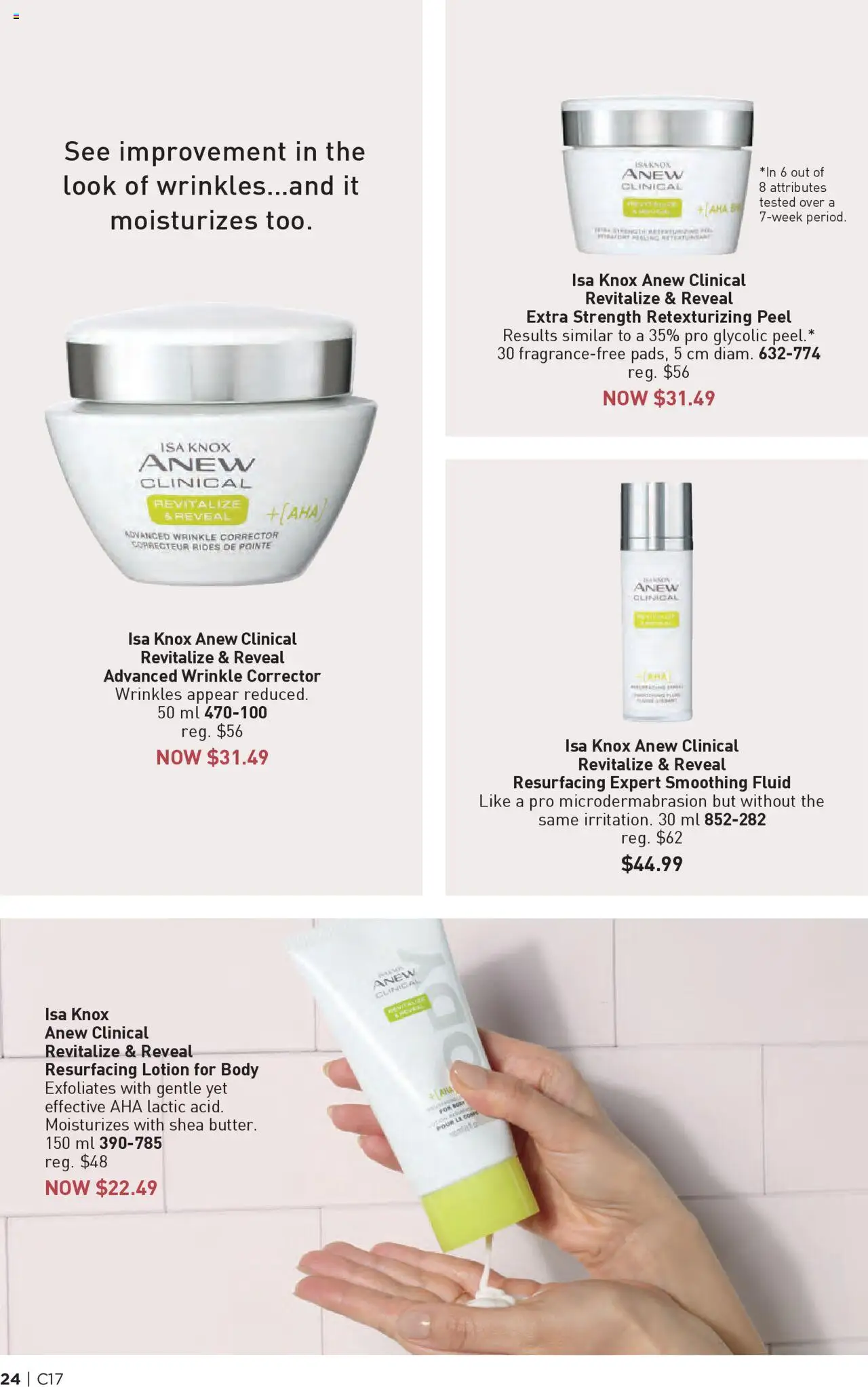 Avon flyer valid from 14.08.2025 | Page: 24 | Products: Peeling, Body lotion