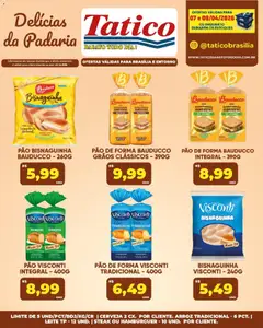 Tatico ofertas do Dia - Pré-Visualização do folheto da loja Tatico, válido de 07.04.2026 | Página: 23 | Produtos: Leite, Arroz, Pão de forma, Hambúrguer