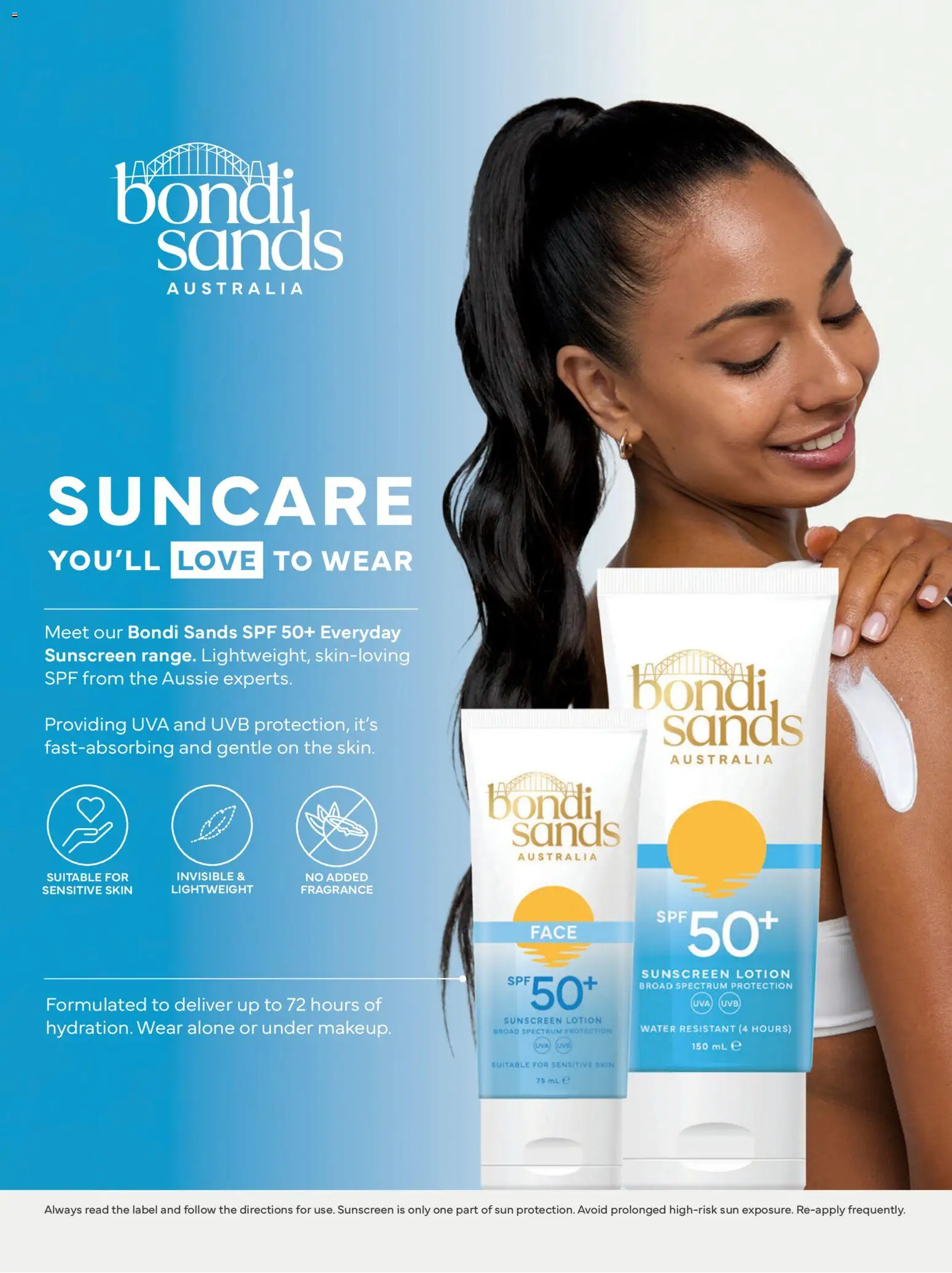 Coles catalogue - valid from 06.01.2026 | Page: 28 | Products: Sunscreen, Lotion, Water, Sensitive skin
