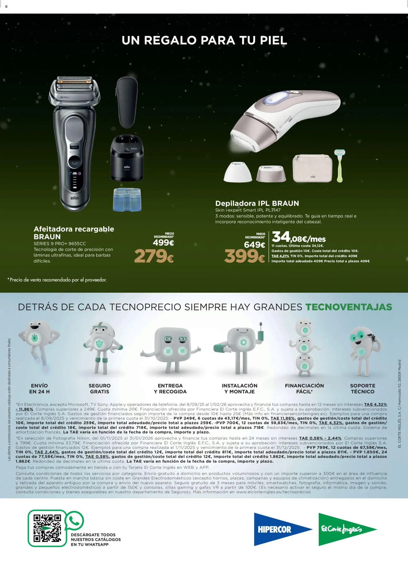 Nuevas ofertas de El Corte Inglés válidas en toda la República Mexicana desde el 26.12.2025. ¡Encuentra las mejores ofertas en El Corte Inglés catálogo Los Tecnoprecios! | Página: 20 | Productos: Depiladora, Té
