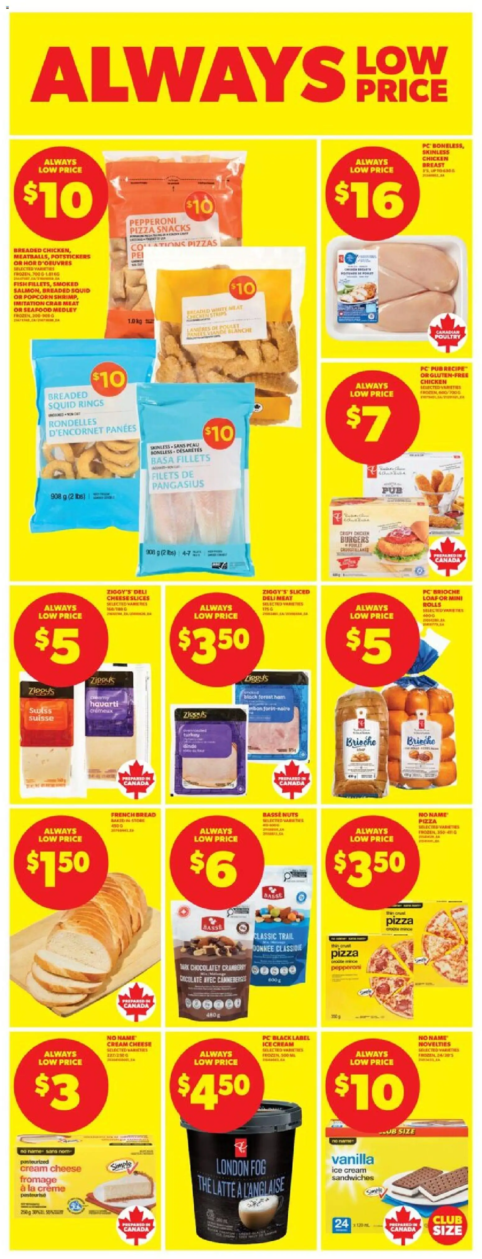 Real Canadian Superstore flyer valid from 20.11.2025 | Page: 21 | Products: Fish, Cream, Ice cream, Cheese