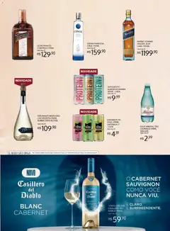 Bistek Supermercados ofertas Sensações Gastronomia - Pré-Visualização do folheto da loja Bistek Supermercados, válido de 01.04.2026 | Página: 7 | Produtos: Espumante, Whisky, Licor, Vinho