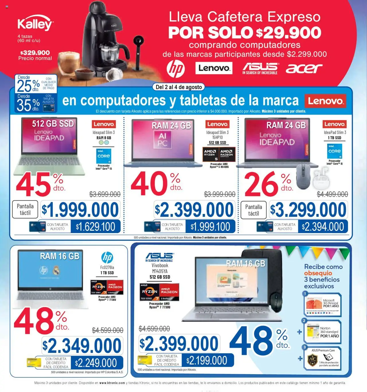 Ktronix revista - valida desde el 02.08.2025 | Página: 2 | Productos: Té, Cafetera