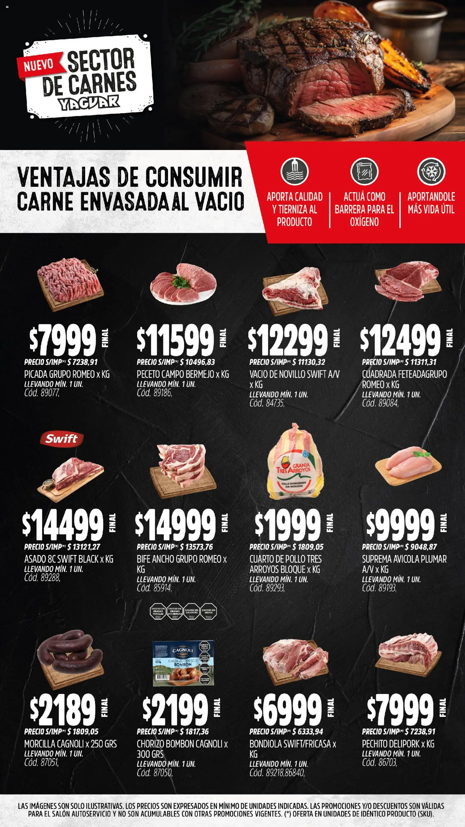 Yaguar - Parque Chacabuco │ válido desde el 27.10.2025 | Página: 5 | Productos: Pollo, Chorizo, Morcilla