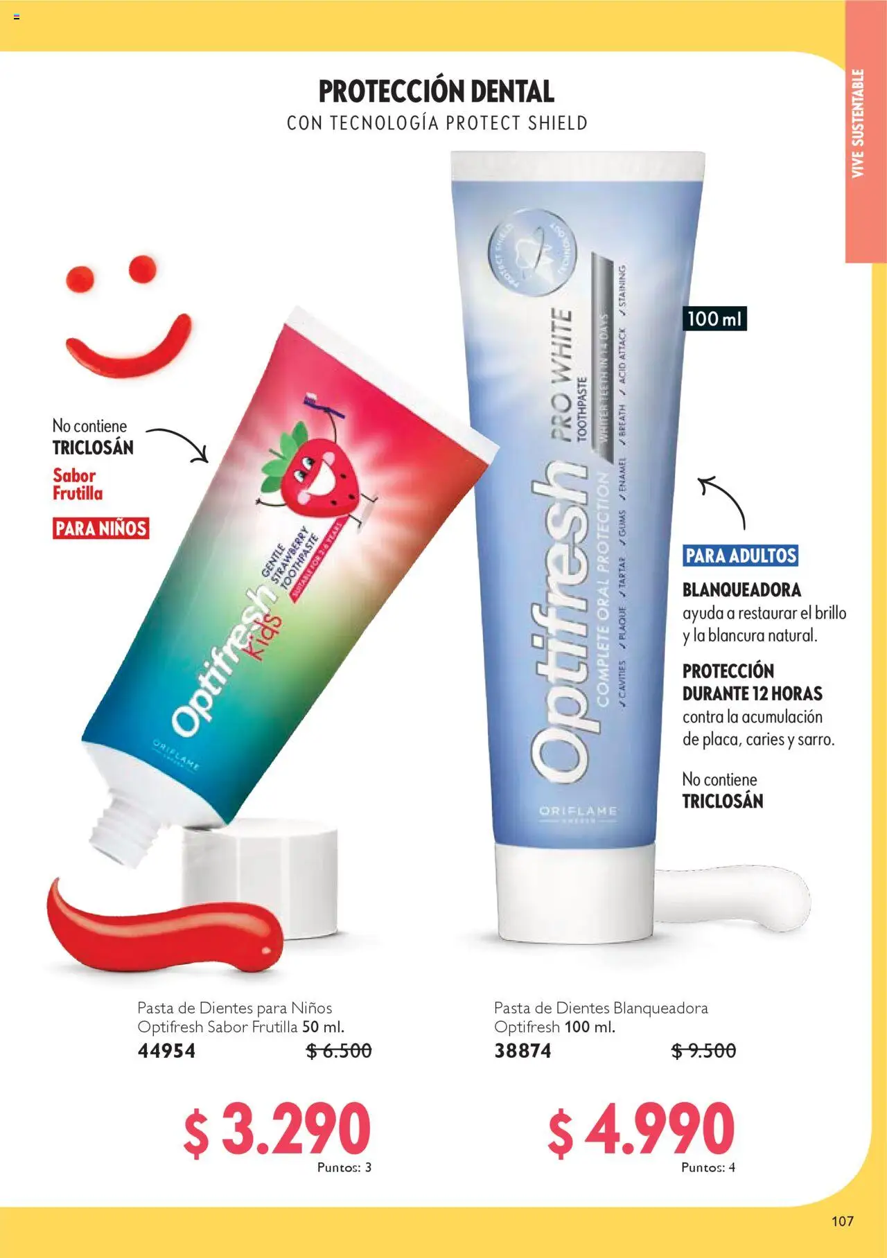 Oriflame - Catálogo │ válido desde el 13.09.2025 | Página: 107 | Productos: Brillo, Frutilla, Pasta
