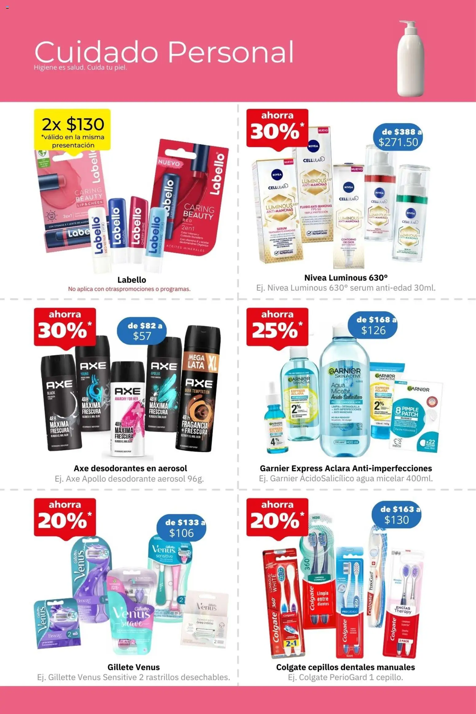 Nuevas ofertas de Farmacia San Pablo válidas en toda la República Mexicana desde el 11.01.2026. ¡Encuentra las mejores ofertas en Farmacia San Pablo catálogo! | Página: 12 | Productos: Desodorante, Almendras, Aceite, Fragancia