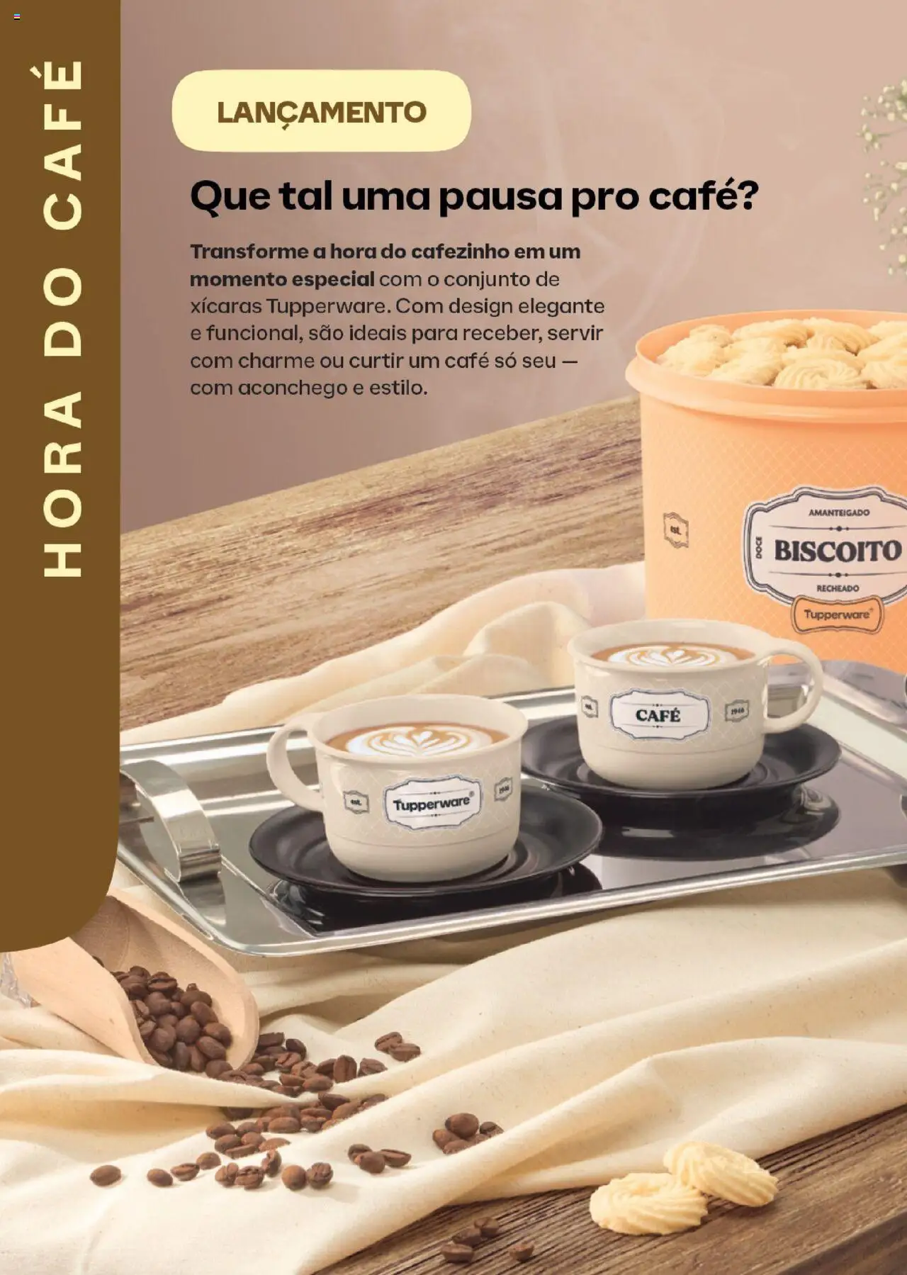 Tupperware Folheto - válido de 01.09.2025 | Página: 22 | Produtos: Biscoito, Xícaras, Café