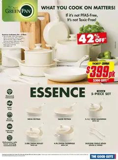 Preview of The Good Guys Don’t Miss These Deals - Cooking - valid from 06.04.2026 | Page: 24 | Products: Cookware, Safe, Dishwasher, Tools