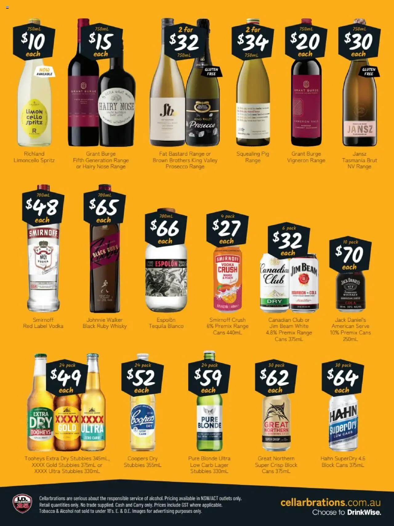 Cellarbrations catalogue - valid from 11.08.2025 | Page: 2 | Products: Bourbon, Vodka, Whiskey, Mango