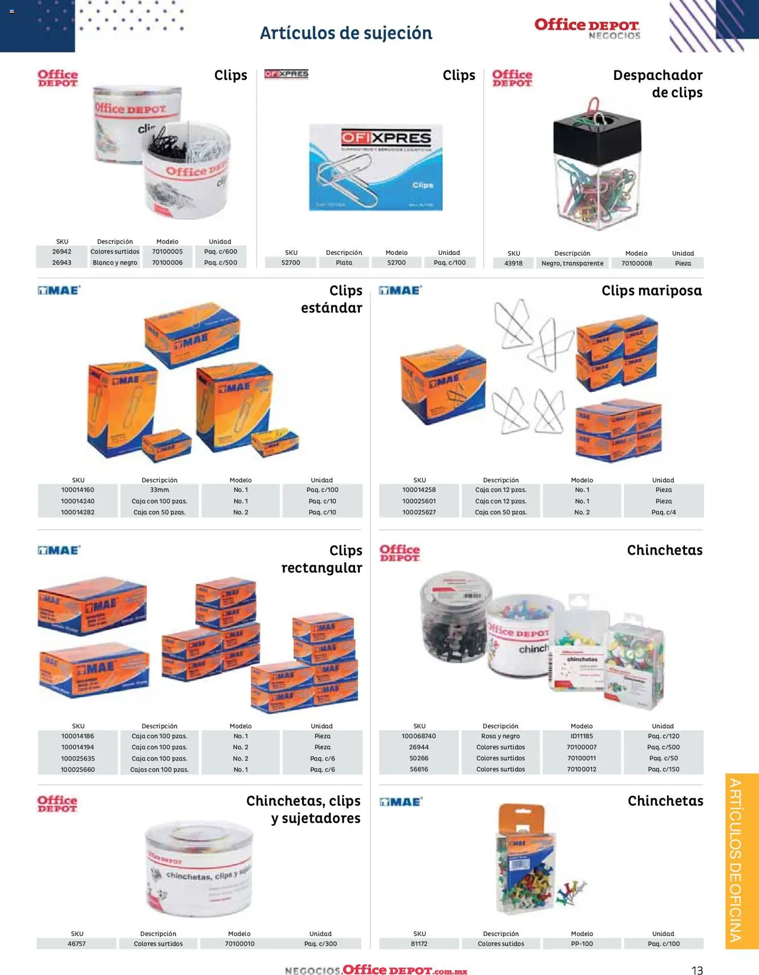 Nuevas ofertas de Office Depot válidas en toda la República Mexicana desde el 12.01.2026. ¡Encuentra las mejores ofertas en Office Depot catálogo 2026! | Página: 15 | Productos: Caja