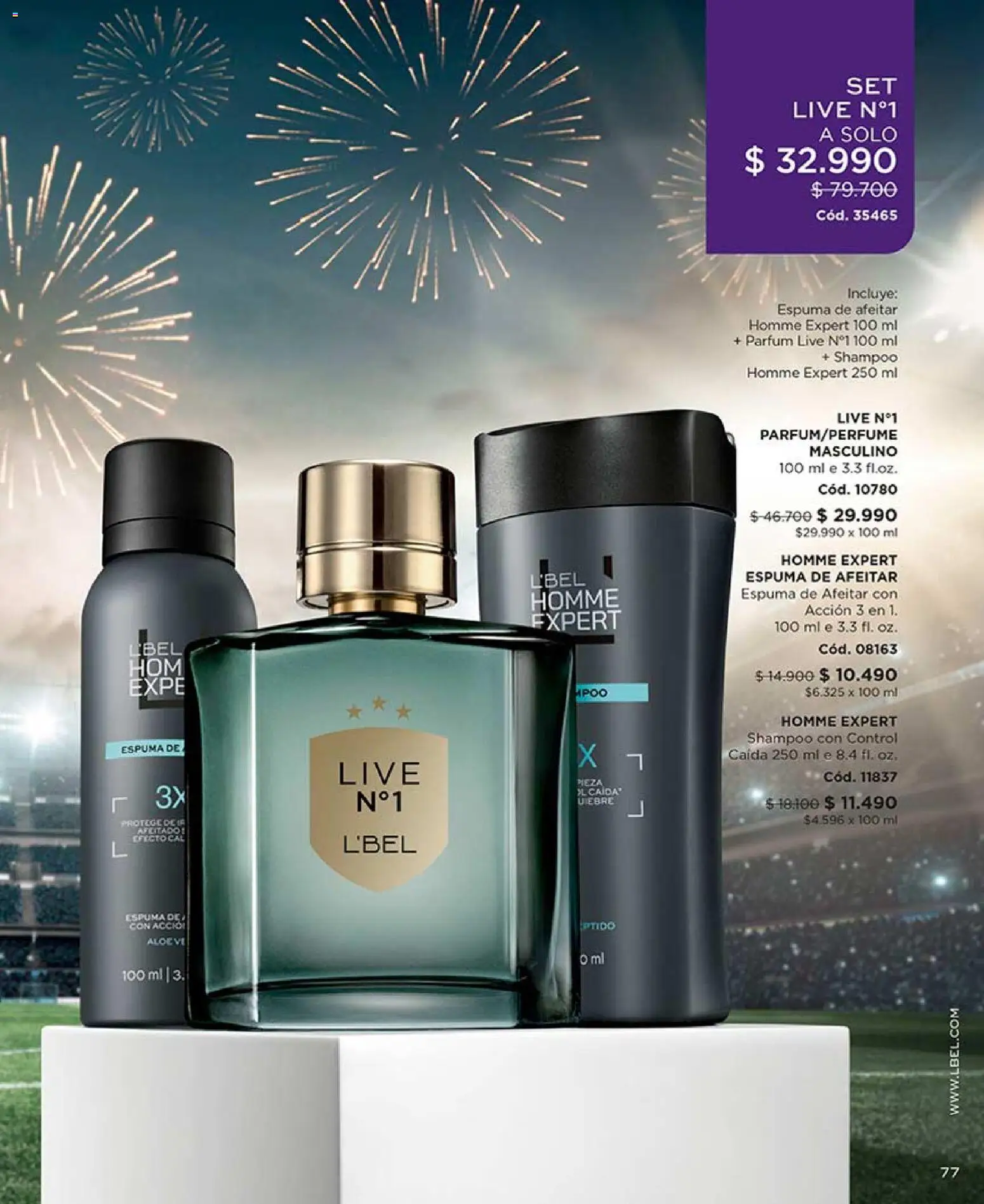 L'Bel Campaña 8 │ válido desde el 29.04.2026 | Página: 79 | Productos: Espuma, Espuma de afeitar, Shampoo