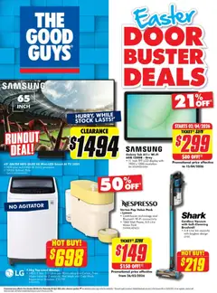 Preview of The Good Guys catalogue  - valid from 29.03.2026