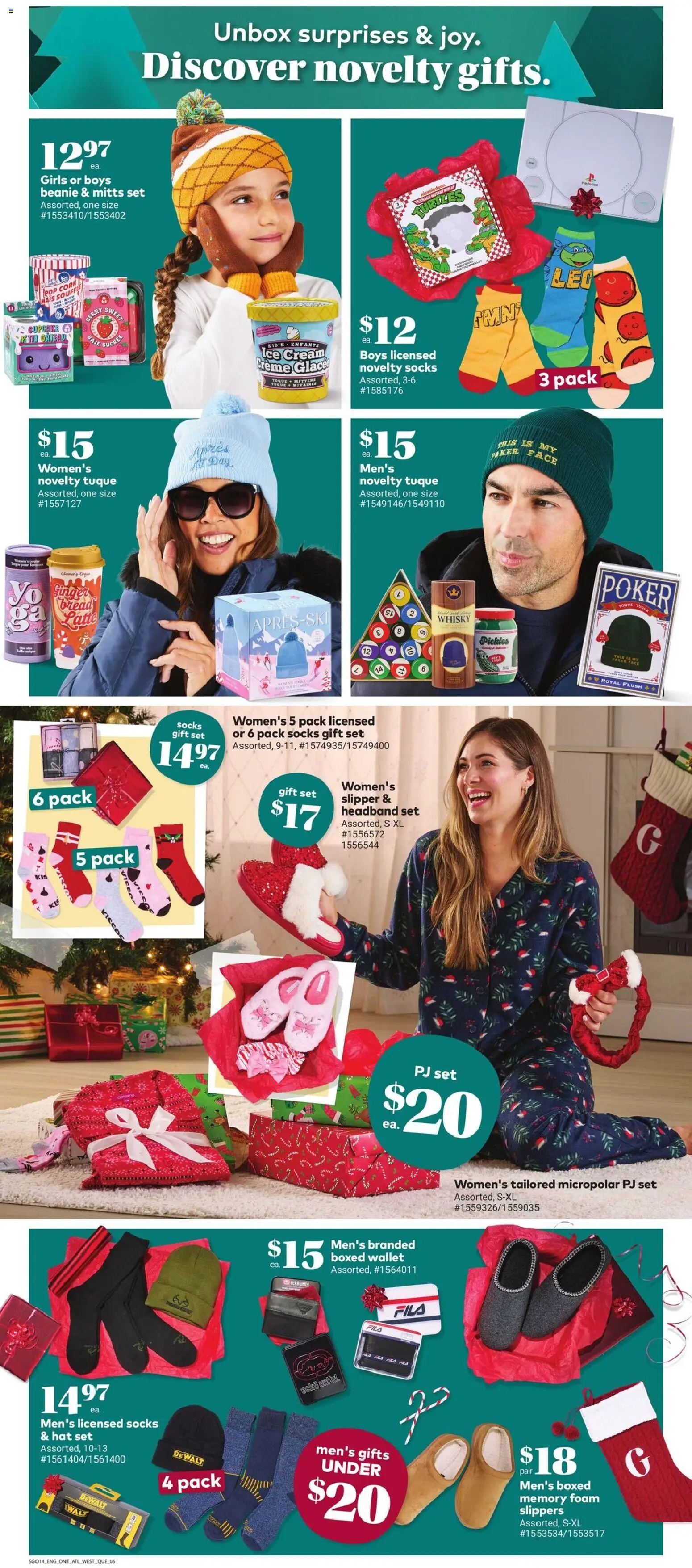 Giant Tiger flyer valid from 05.11.2025 | Page: 7 | Products: Cream, Ice cream, Bread, Socks