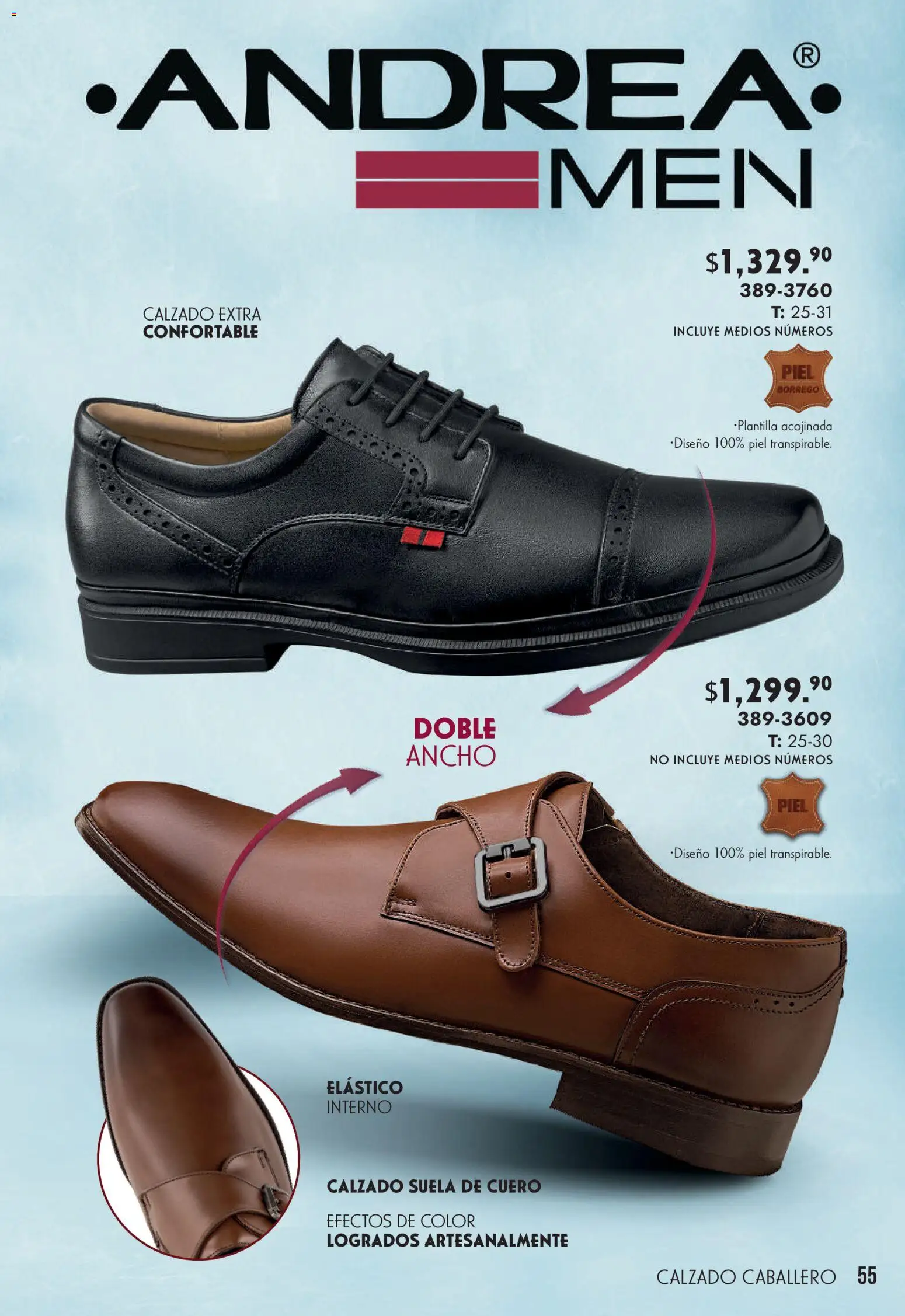 Nuevas ofertas de Andrea válidas en toda la República Mexicana desde el 22.03.2026. ¡Encuentra las mejores ofertas en Andrea catálogo Avances de Verano! | Página: 55