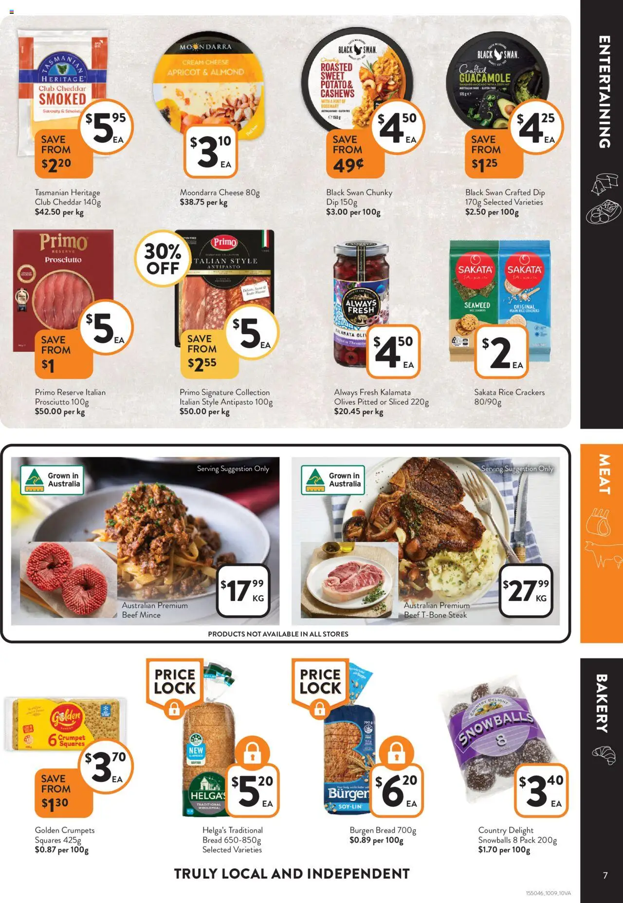Foodworks catalogue - valid from 10.09.2025 | Page: 7 | Products: Crumpets, Cheese, Cream, Steak