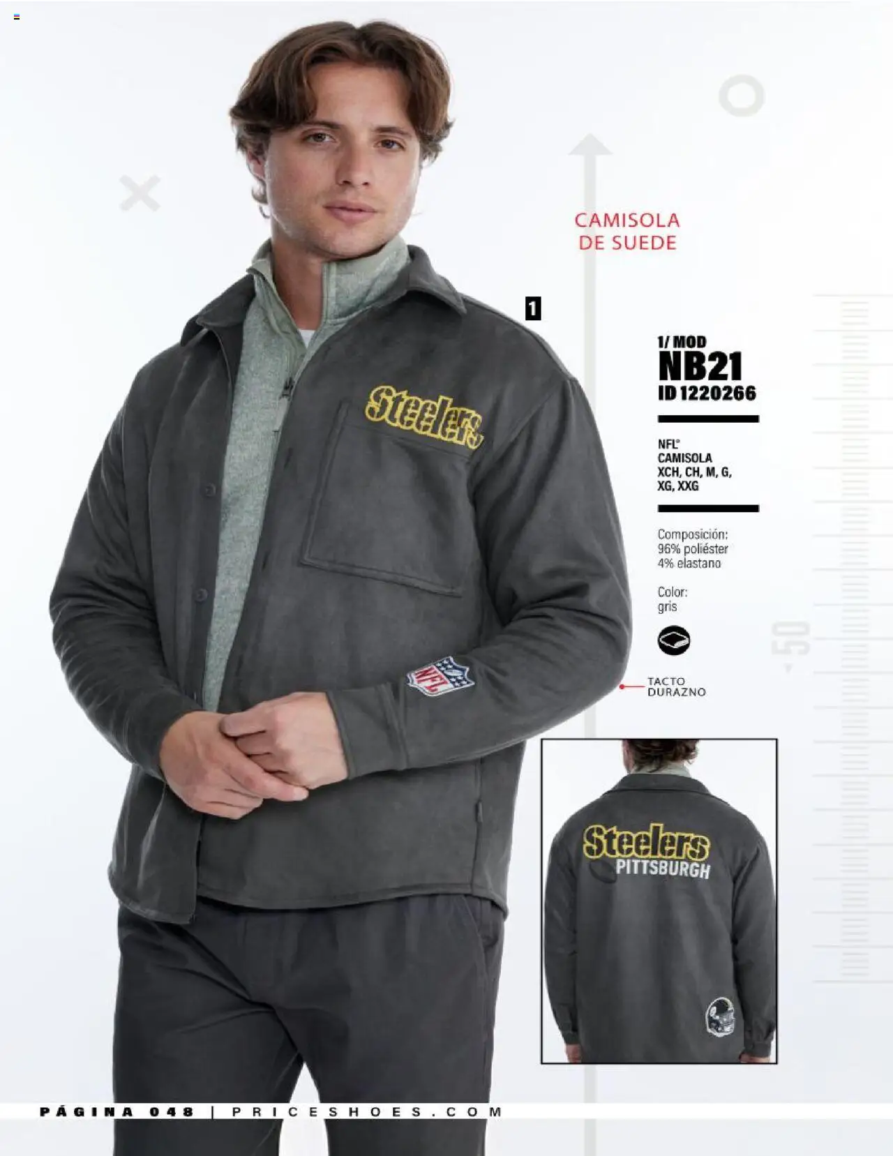 Nuevas ofertas de Price Shoes válidas en toda la República Mexicana desde el 15.10.2025. ¡Encuentra las mejores ofertas en Price Shoes - Catálogo NFL otoño / invierno 2025! | Página: 48 | Productos: Durazno