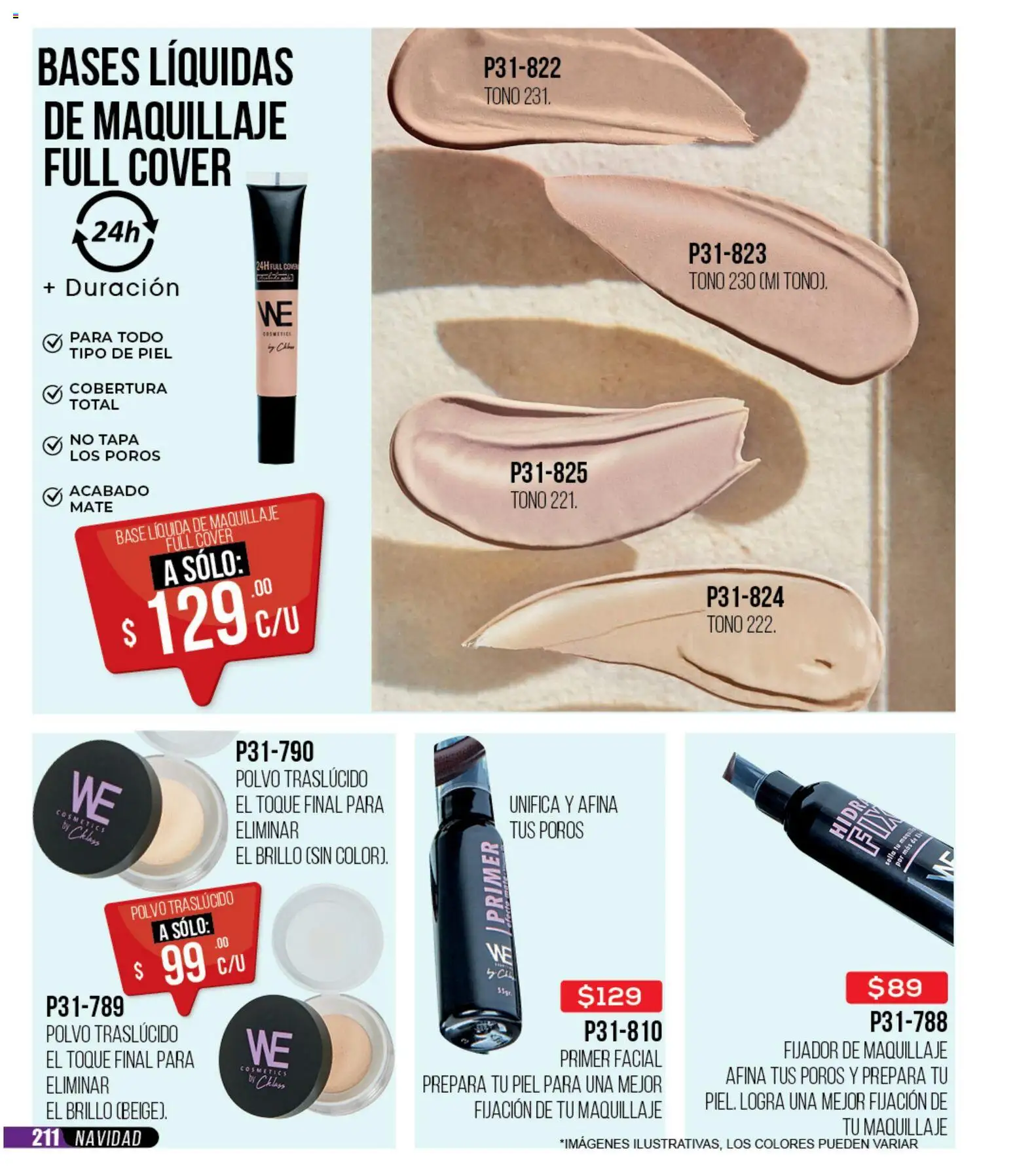 Nuevas ofertas de Cklass válidas en toda la República Mexicana desde el 30.11.2025. ¡Encuentra las mejores ofertas en Cklass catálogo Rebajas Navideñas Calzado! | Página: 643 | Productos: Brillo, Mate, Maquillaje, Polvo