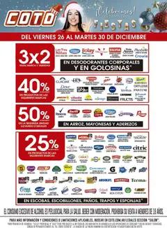 Vista previa Coto - Salon B válido desde el 26.12.2025