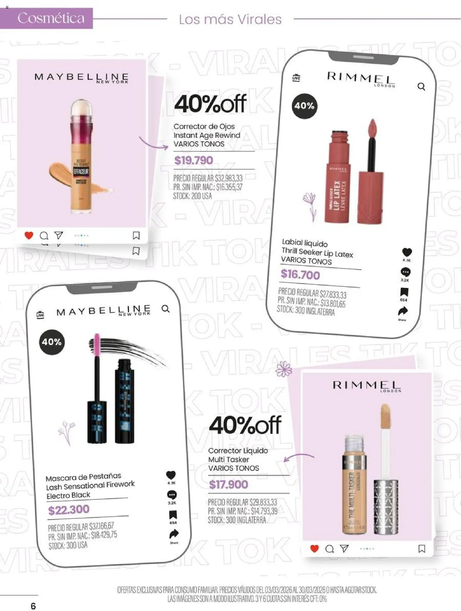 Pigmento catálogo │ válido desde el 03.03.2026 | Página: 6 | Productos: Máscara, Mascara de pestañas