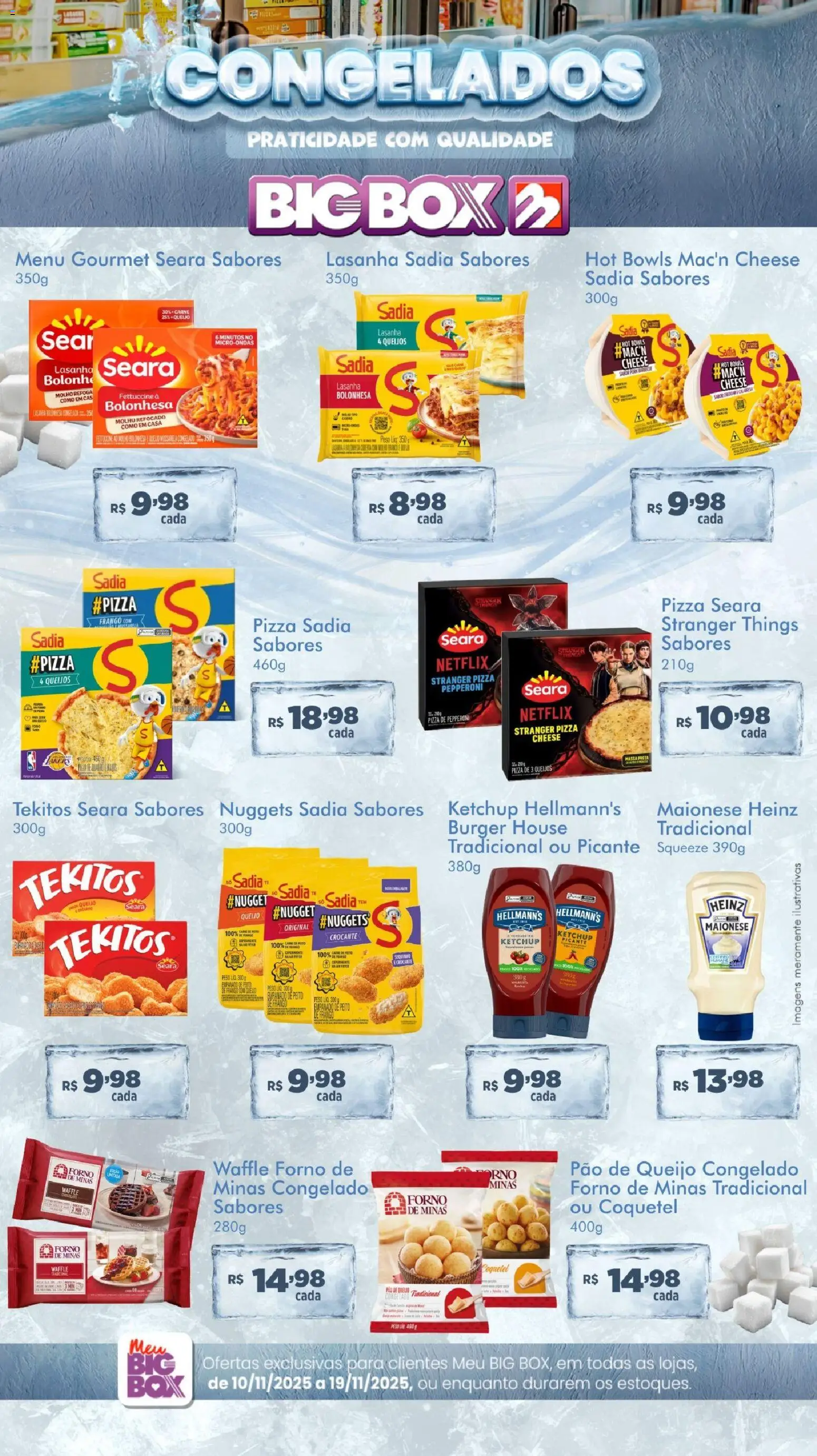 Big Box Folheto - válido de 10.11.2025 | Página: 1 | Produtos: Forno, Queijo, Ketchup, Lasanha