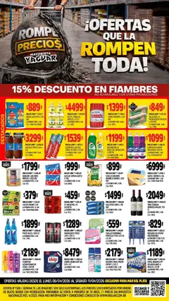 Vista previa Yaguar - Oferta Semanal Mar del Plata válido desde el 06.04.2026