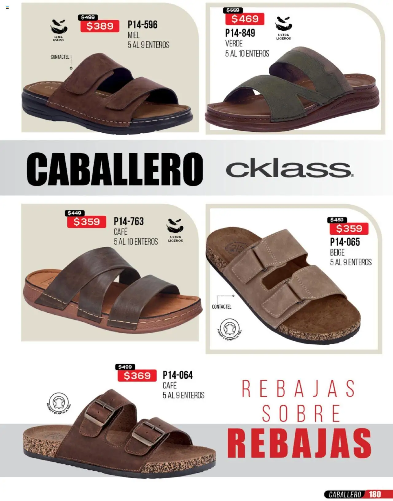 Nuevas ofertas de Cklass válidas en toda la República Mexicana desde el 23.06.2025. ¡Encuentra las mejores ofertas en Cklass catálogo Rebajas Sobre Calzado! | Página: 181 | Productos: Café, Sobre