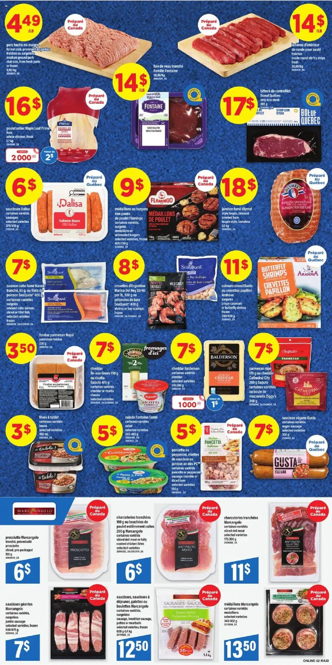Maxi flyer valid from 25.09.2025 | Page: 6 | Products: Salad, PC, Table, Ham