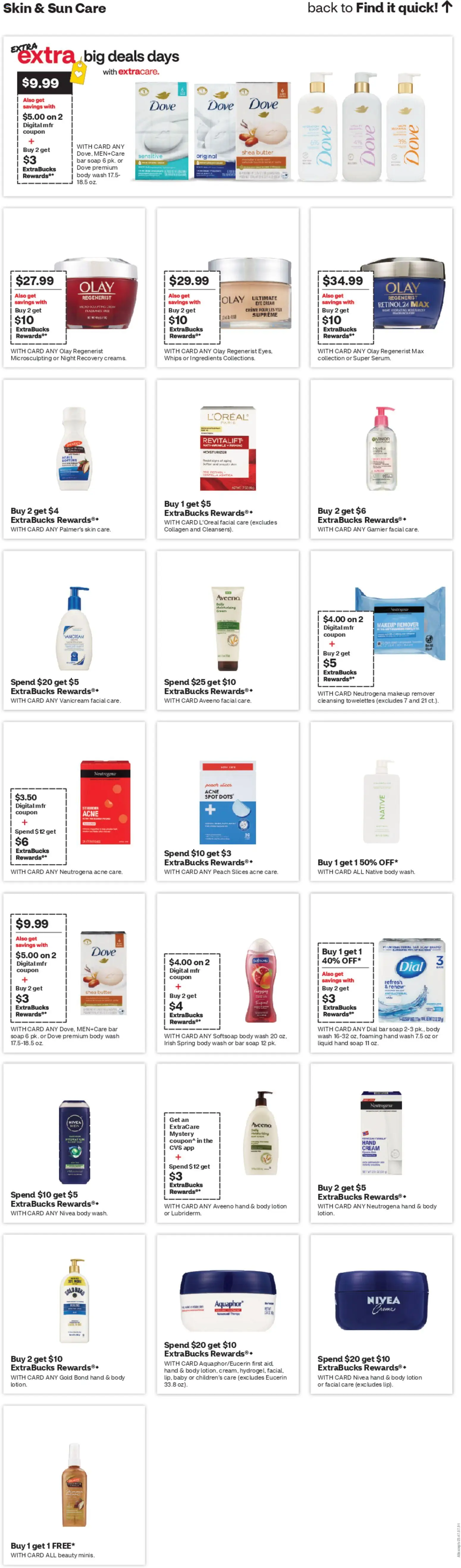 CVS Pharmacy Weekly Ad - FL - valid from 18.01.2026 | Page: 11 | Products: Cream, Bar Soap, Body Wash, Peach