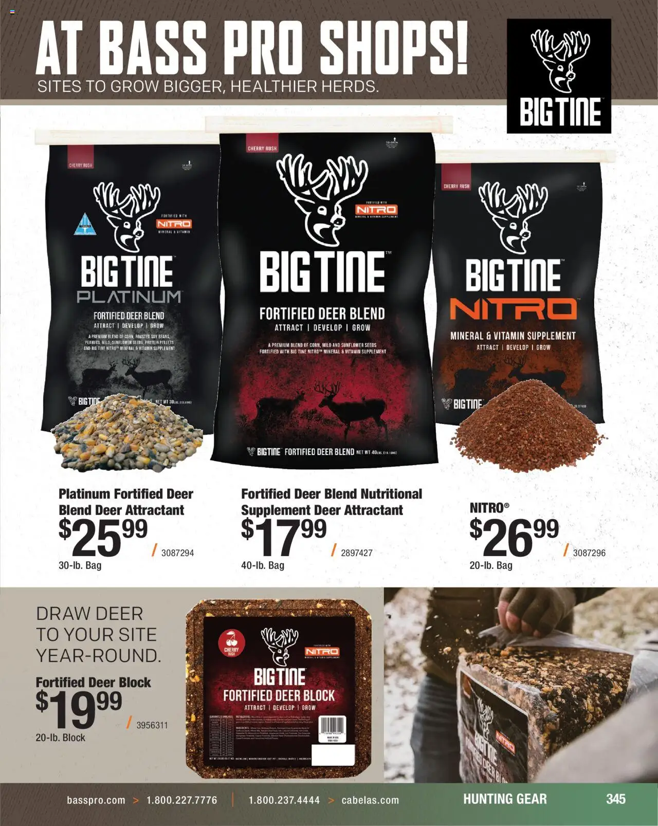 Cabela's Hunting Master 25 - valid from 11.08.2025 | Page: 345 | Products: Vitamin, Bag