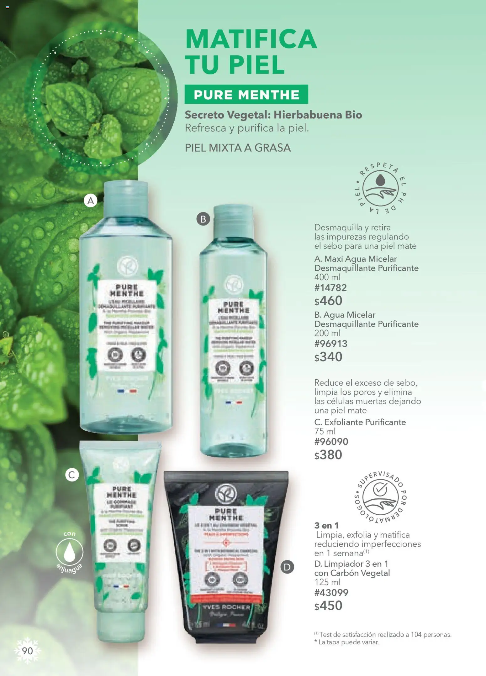 Nuevas ofertas de Yves Rocher válidas en toda la República Mexicana desde el 19.11.2025. ¡Encuentra las mejores ofertas en Yves Rocher campaña 16 2025! | Página: 92 | Productos: Agua, Limpiador, Mate, Agua micelar