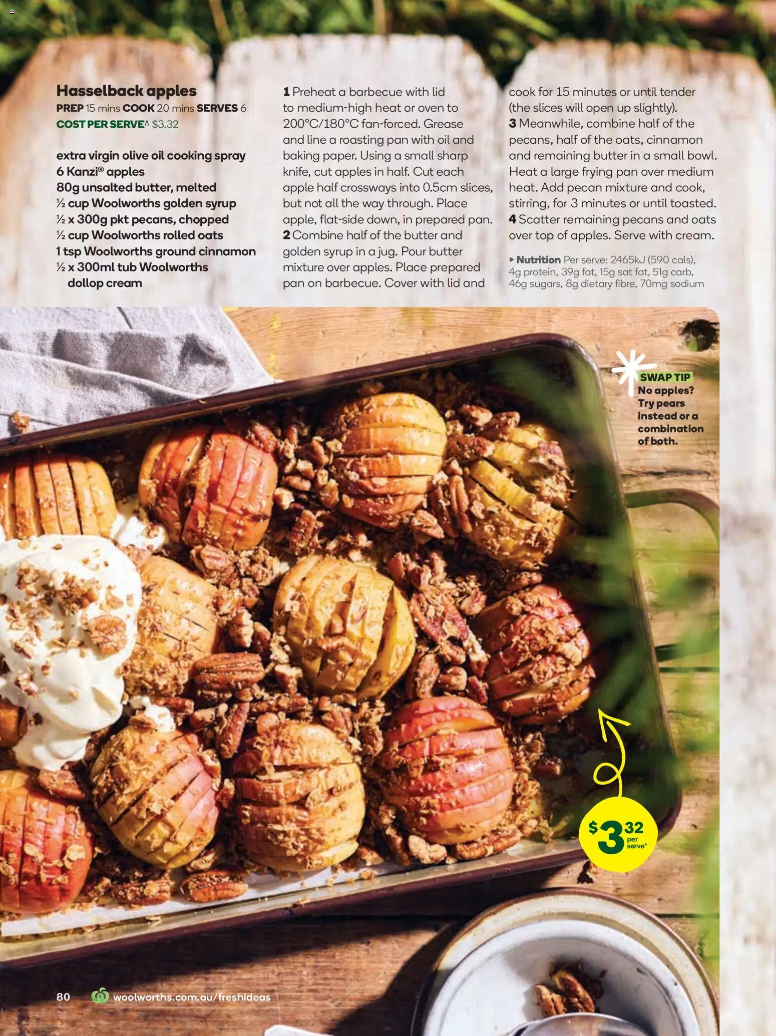 Woolworths catalogue - valid from 01.04.2026 | Page: 80 | Products: Butter, Apples, Oats, Oven