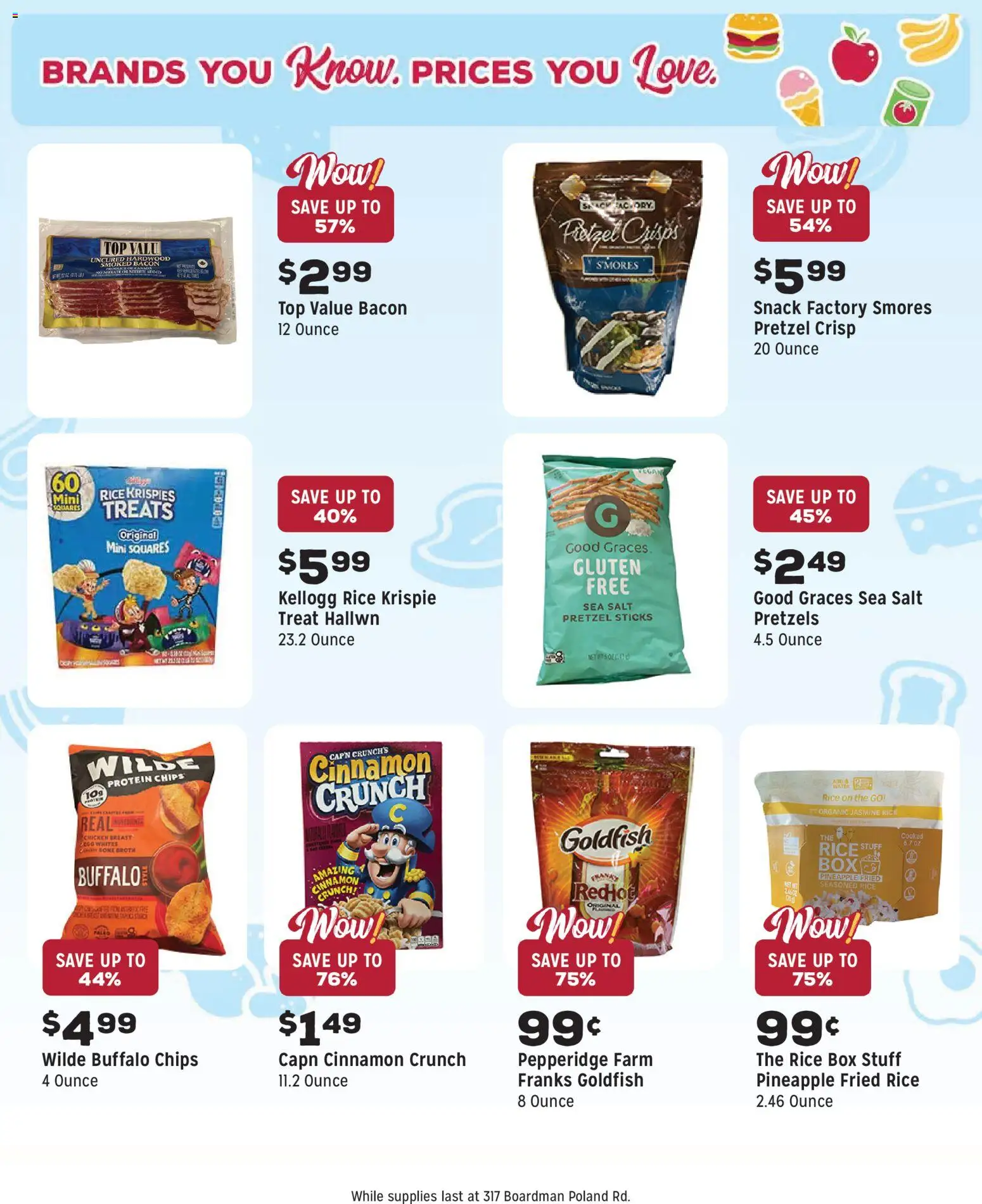 Grocery Outlet Weekly Ad - OH - valid from 29.10.2025 | Page: 6 | Products: Box, Rice, Chips, Salt