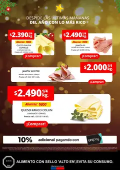 Unimarc Ofertas válido desde el 20.11.2025 | Página: 8 | Productos: Queso, Jamón