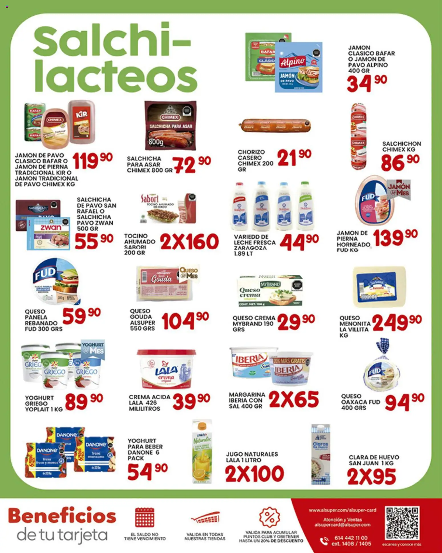 Nuevas ofertas de Alsuper válidas en toda la República Mexicana desde el 30.01.2026. ¡Encuentra las mejores ofertas en Alsuper folleto! | Página: 7 | Productos: Fresa, Sal, Jamón, Cerdo