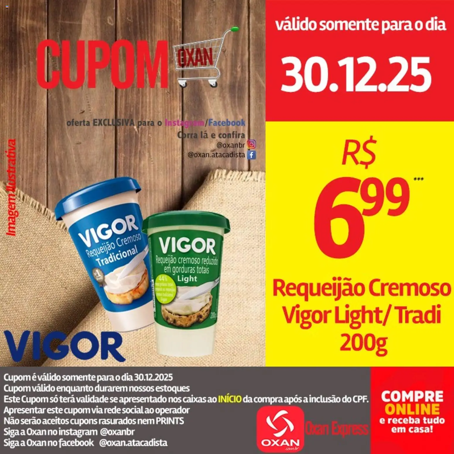 Oxan Atacadista Folheto - válido de 30.12.2025 | Página: 16 | Produtos: Requeijão