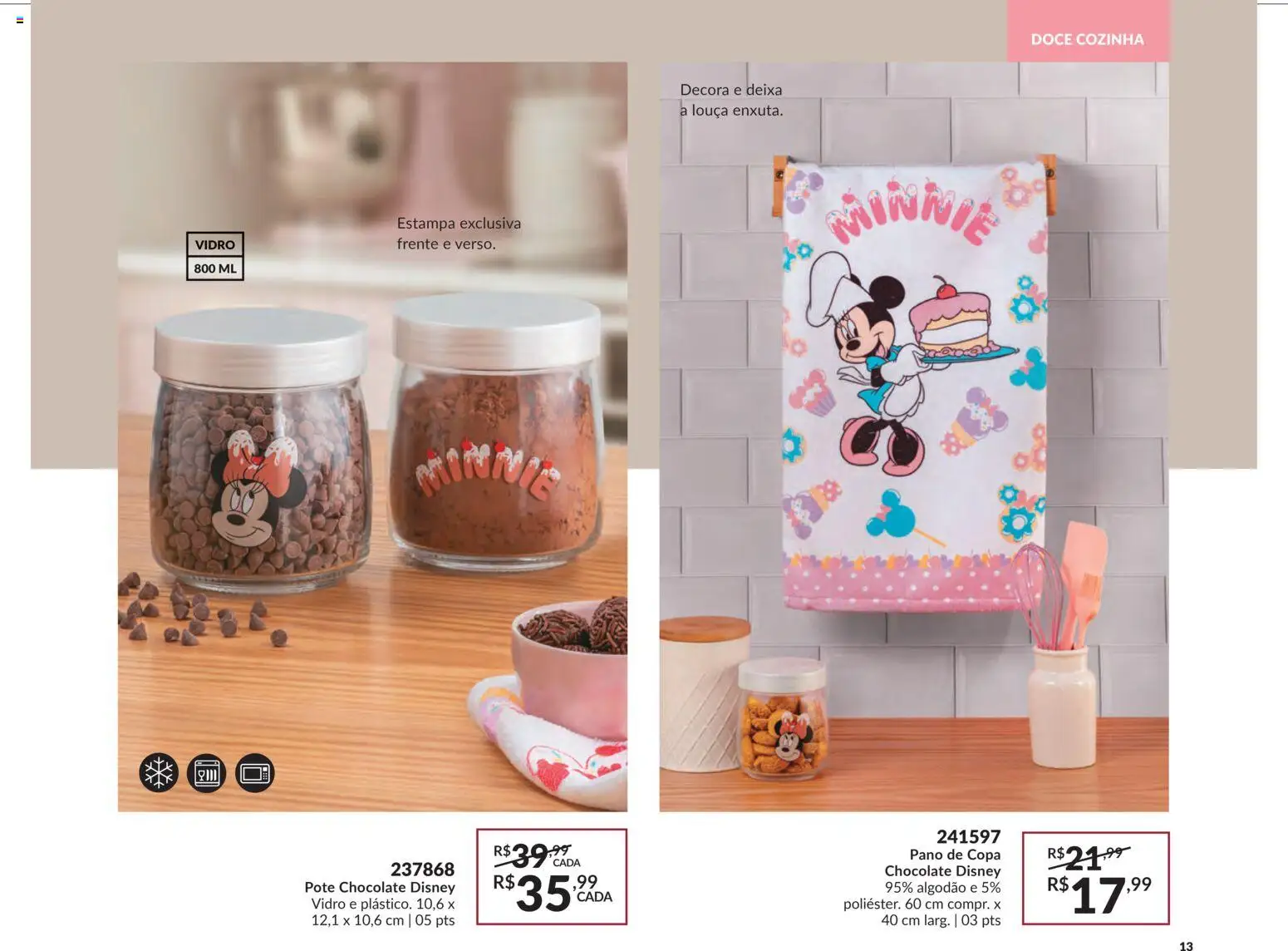 Avon Folheto - válido de 18.02.2026 | Página: 13 | Produtos: Chocolate, Copa, Algodão