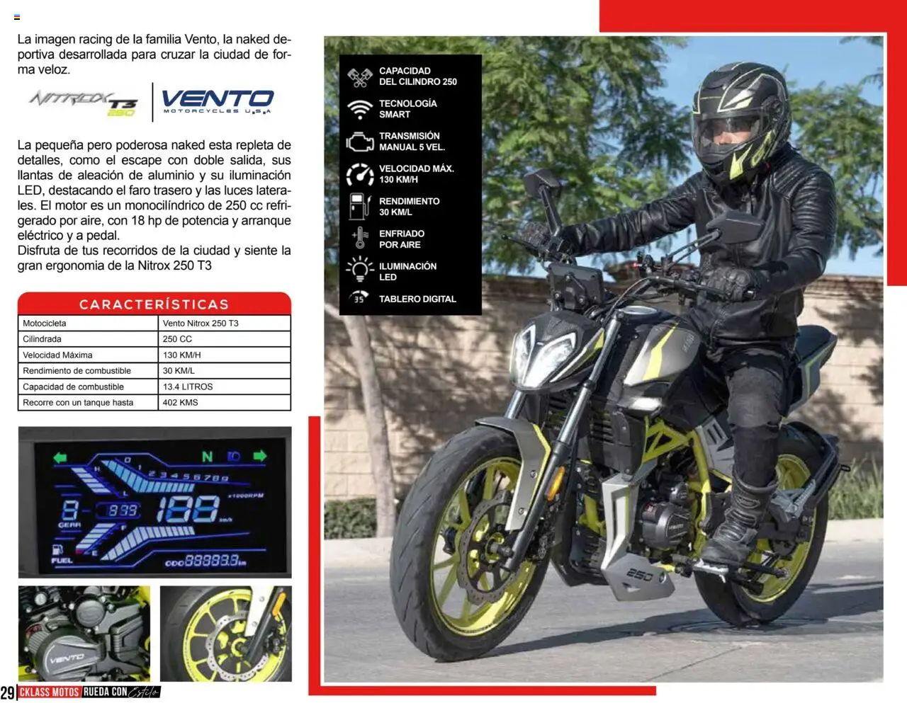 Nuevas ofertas de Cklass válidas en toda la República Mexicana desde el 18.06.2025. ¡Encuentra las mejores ofertas en Cklass catálogo Motos! | Página: 30