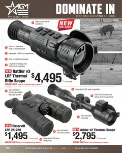Preview of Cabela's weekly ads valid from 11.08.2025 | Page: 544 | Products: Rangefinder, Sensor, Calculator, Rifle