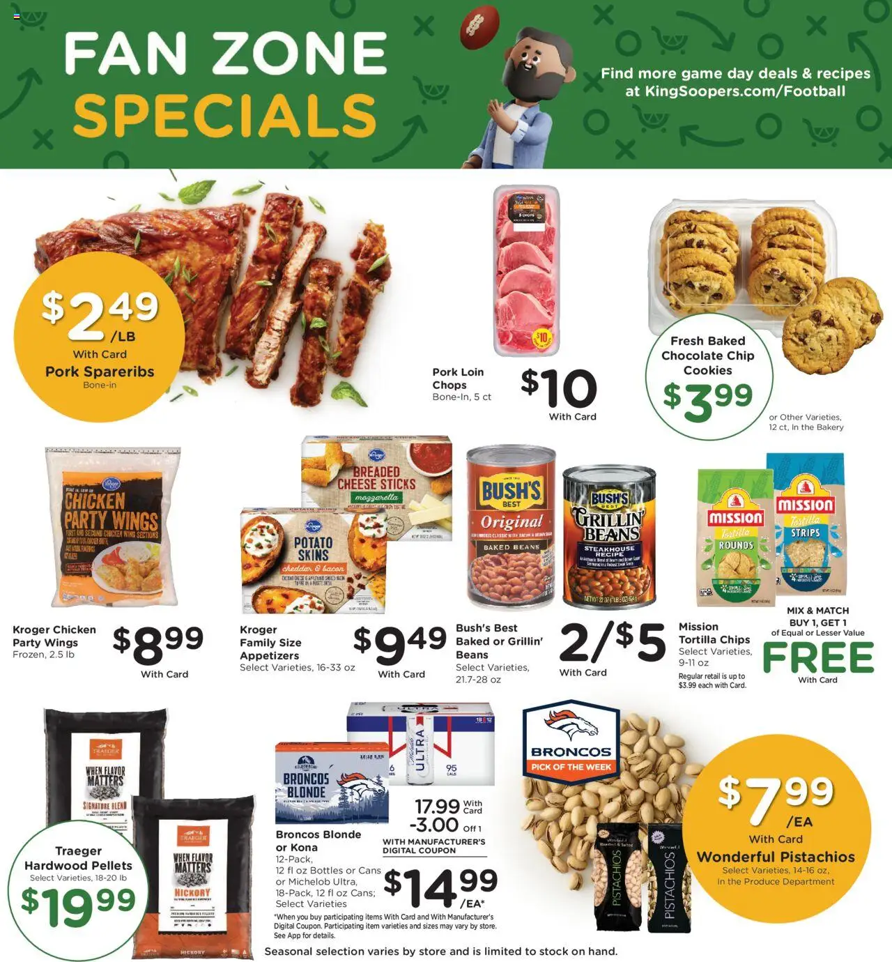 King Soopers Weekly Ad - valid from 22.10.2025 | Page: 12 | Products: Bakery, Chocolate, Chocolate Chip, Fan