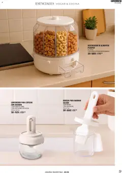 Vista previa de Andrea - Catálogo - Tu Hogar este Otoño, nuevo folleto de la tienda, válido en México a partir del 24.08.2025 | Página: 9 | Productos: Cocina, Contenedor, Cuchara