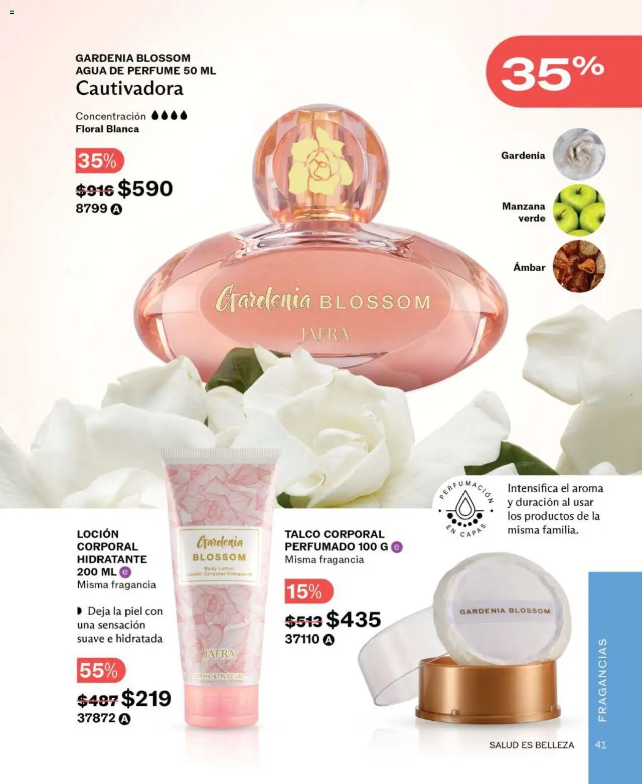 Nuevas ofertas de JAFRA válidas en toda la República Mexicana desde el 01.06.2025. ¡Encuentra las mejores ofertas en JAFRA catálogo! | Página: 41 | Productos: Manzana, Loción, Body, Perfume
